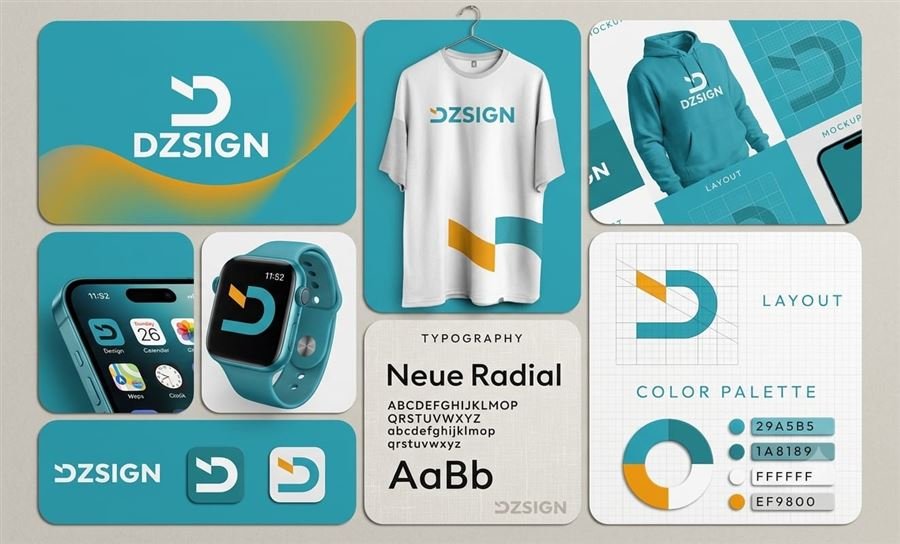 Business branding kit